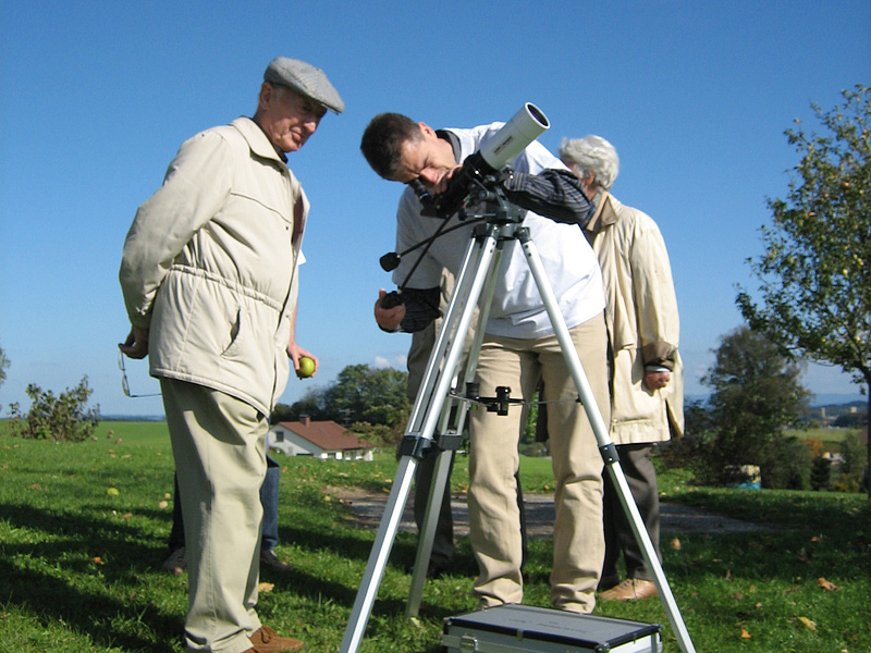 Astronomietag 2007 auf der Sternwarte Waldburg
