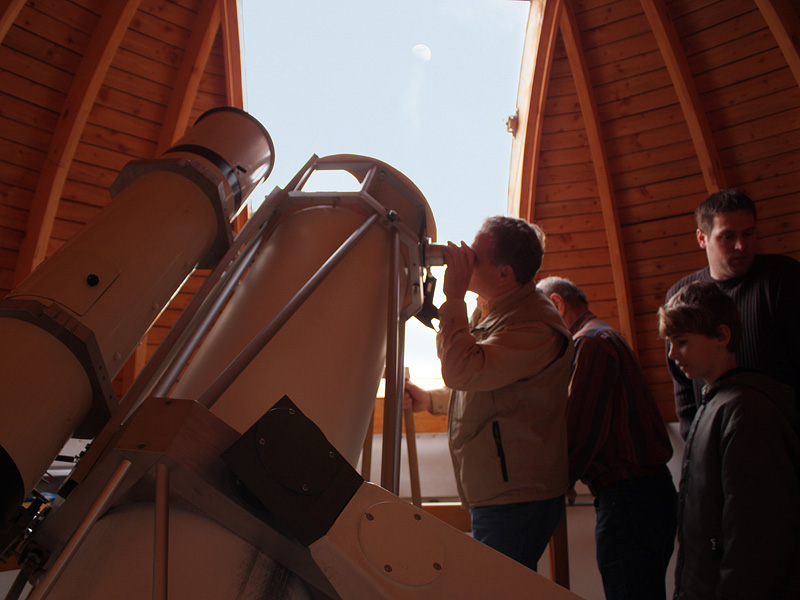 Astronomietag 2009 auf der Sternwarte Waldburg