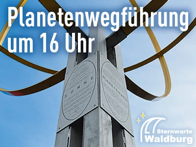 planetenweg fuehrung sternwarte waldburg